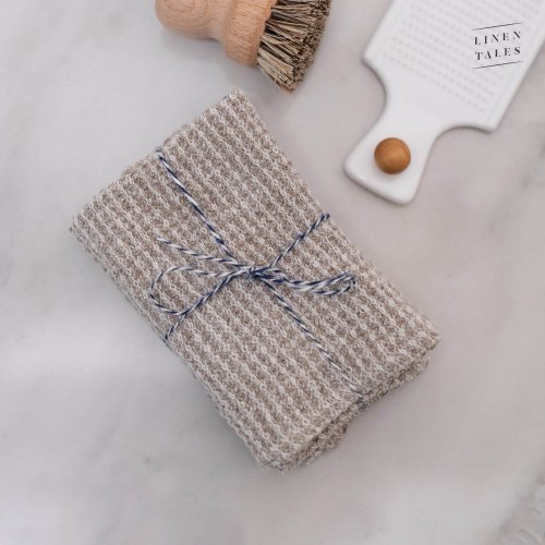 Linen Tales Linen Dishcloth Set of 2 Lininių virtuvės šluosčių rinkinys