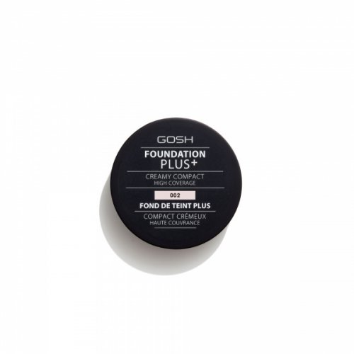 GOSH Copenhagen Foundation Plus+ Creamy Compact High Coverage 10g 02 Ivory