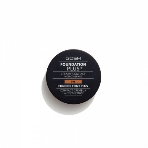 GOSH Copenhagen Foundation Plus+ Creamy Compact High Coverage 10g 08 Golden