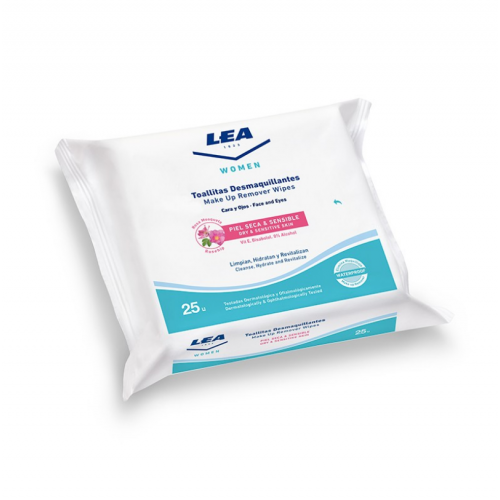 LEA LEA Make Up Remover Wipes with Rosehip 25pcs