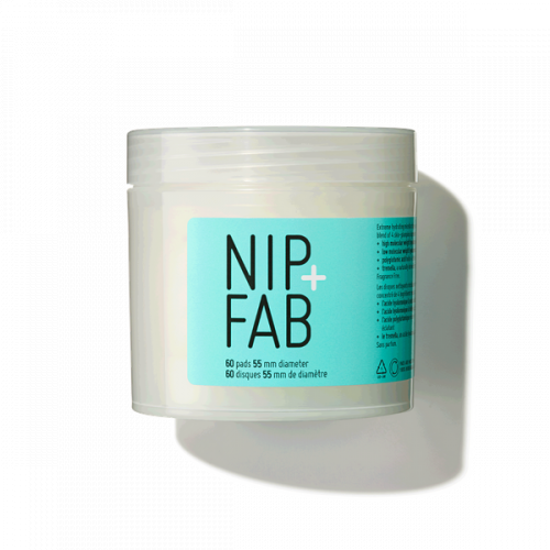 NIP + FAB Hyaluronic Fix Extreme4 Micellar Cleansing Pads Valomieji padeliai su miceliniu vandeniu