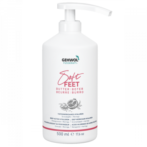 Gehwol Soft Feet Butter Kojų ir pėdų sviestas su granatų ekstraktu ir aliejine moringa
