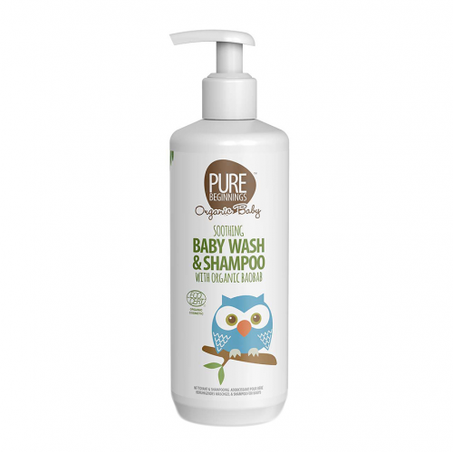 Pure Beginnings Pure Beginnings Soothing Baby Wash & Shampoo with Organic Baobab 500ml
