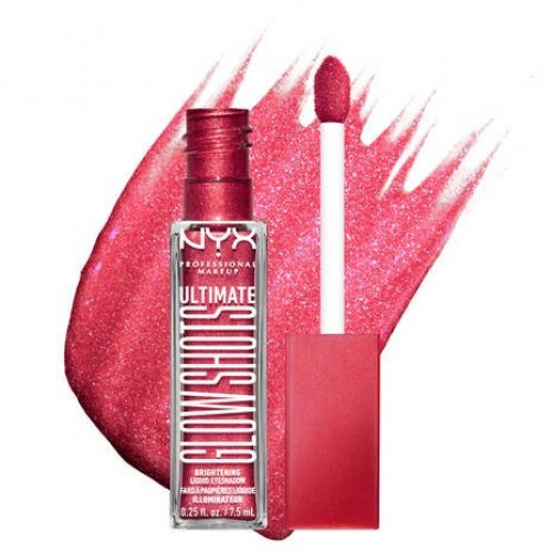 NYX Professional Makeup NYX Professional Makeup Ultimate Glow Shots Liquid Shimmery Eyeshadow 7.5ml Raspberry Rave