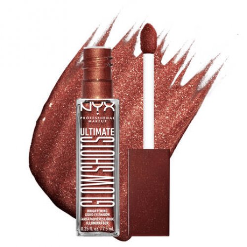 NYX Professional Makeup NYX Professional Makeup Ultimate Glow Shots Liquid Shimmery Eyeshadow 7.5ml Six Figs