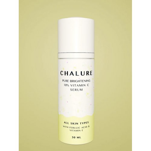 CHALURE Pure Brightening 10% Vitamin C Serum Odą skaistinantis 10% vitamino C serumas