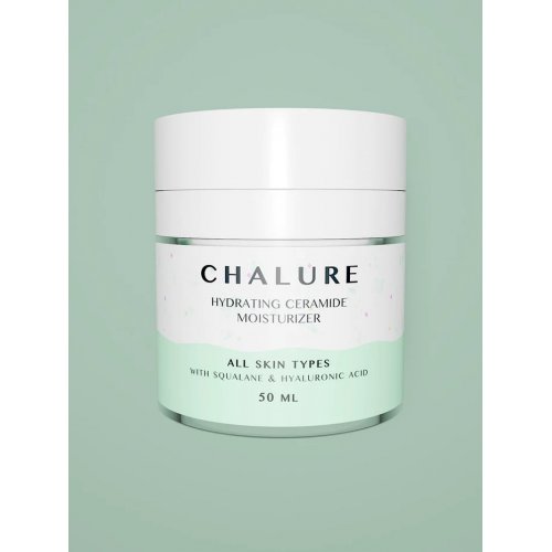 CHALURE Hydrating Ceramide Moisturizer Drėkinantis keramidų veido kremas su hialurono rūgštimi ir skvalanu