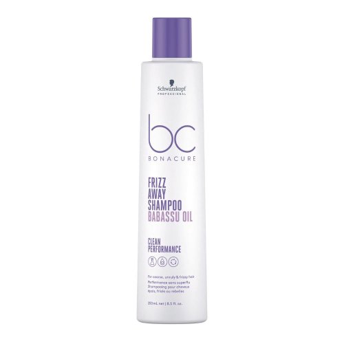 Schwarzkopf Professional BC Frizz Away Shampoo Glotninantis šampūnas nepaklusniems plaukams