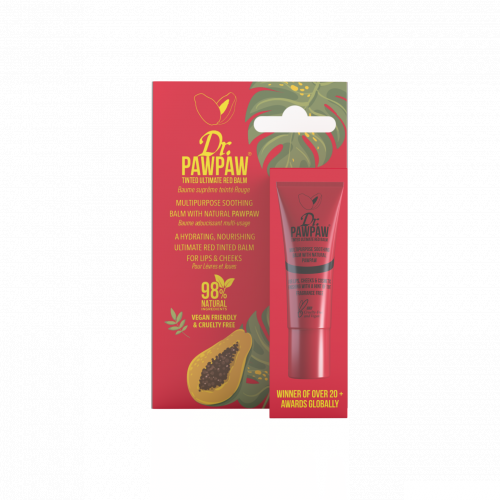 Dr.PAWPAW Tinted Ultimate Red Balm Universaalne tooniv palsam