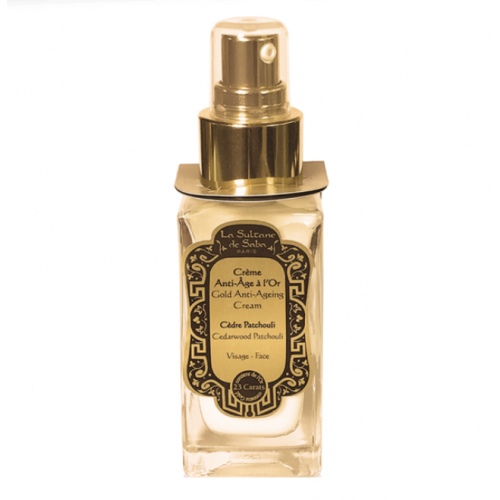 La Sultane De Saba 23-Carat Gold Face Cream Cedarwood Patchouli Sublimacinis aukso kremas