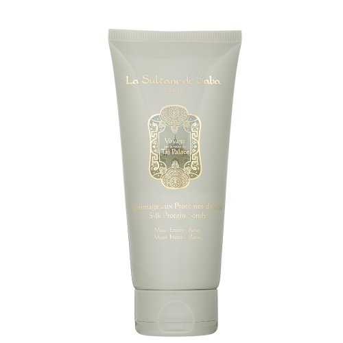 La Sultane De Saba Taj Palace Musc Incense Rose Silk Protein Scrub Šilko baltymų šveitiklis kūnui