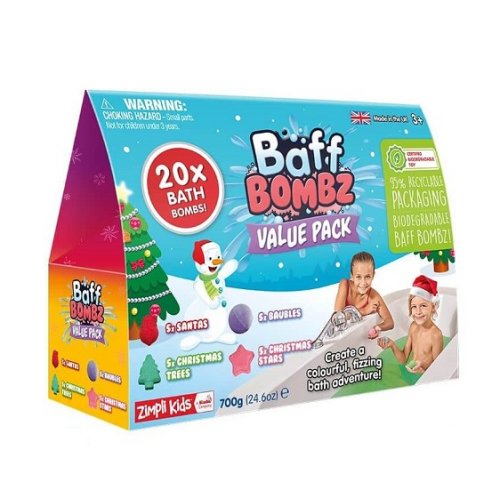 Zimpli Kids Zimpli Kids Christmas Baff Bombz Value Set
