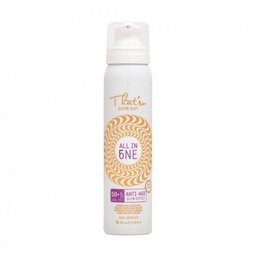 That'so All in One SPF50+ Anti-Age Mousse Apsauga nuo saulės veidui