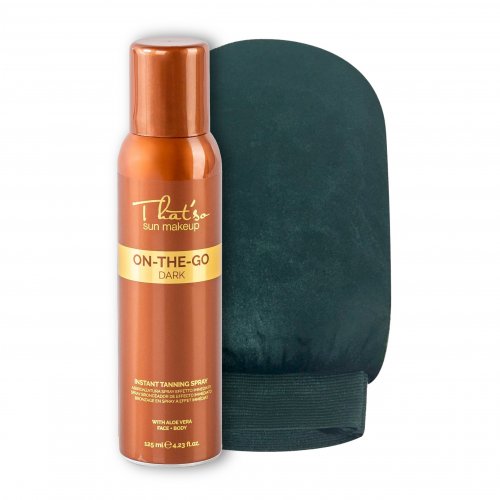 That'so That'so Sun Makeup On-the-Go Dark (DHA 6%) Tanning Spray + Mitt
