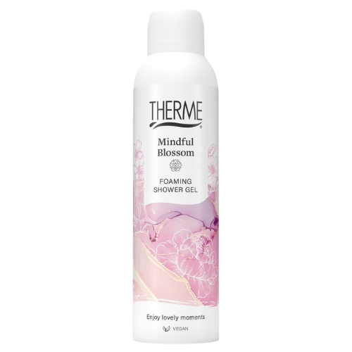 Therme Mindful Blossom Foaming Shower Gel Dušo putos