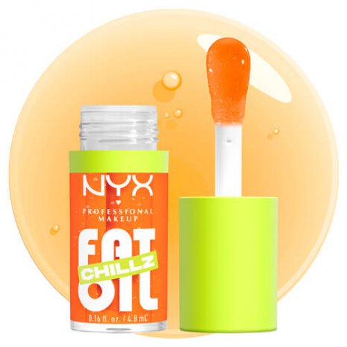 Photos - Lipstick & Lip Gloss NYX Professional Makeup Fat Oil Lip Drip 4.8ml Citrus Chiller KS321800