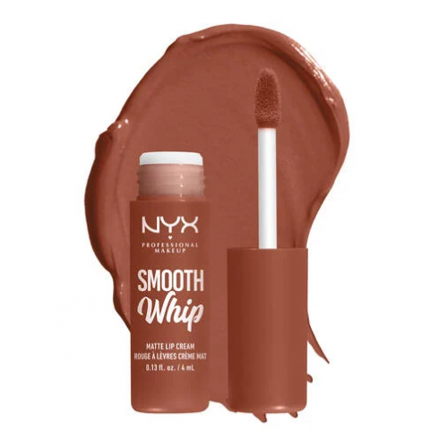 NYX Professional Makeup Smooth Whip Matte Lip Cream Ultra-Smooth Vegan Lip Cream 4ml 06 Faux Fur