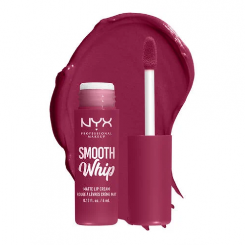 NYX Professional Makeup Smooth Whip Matte Lip Cream Ultra-Smooth Vegan Lip Cream 4ml 08 Fuzzy Slippers