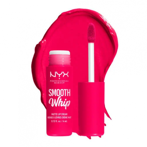 NYX Professional Makeup Smooth Whip Matte Lip Cream Ultra-Smooth Vegan Lip Cream 4ml 10 Pillow Fight