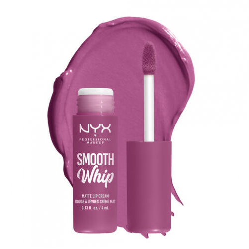 Photos - Lipstick & Lip Gloss NYX Professional Makeup Smooth Whip Matte Lip Cream Ultra-Smooth Vegan Lip Cream 4ml 19 Snuggle Sesh KS669514