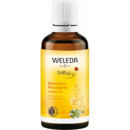 Weleda Baby Tummy Oil Aliejus kūdikiams nuo pilvo pūtimo