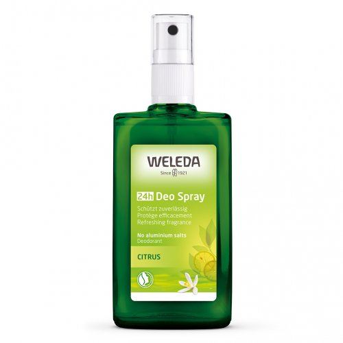 Weleda Citrus 24hr Deo Spray Deodorant Izsmidzināms dezodorants ar citrusaugļiem