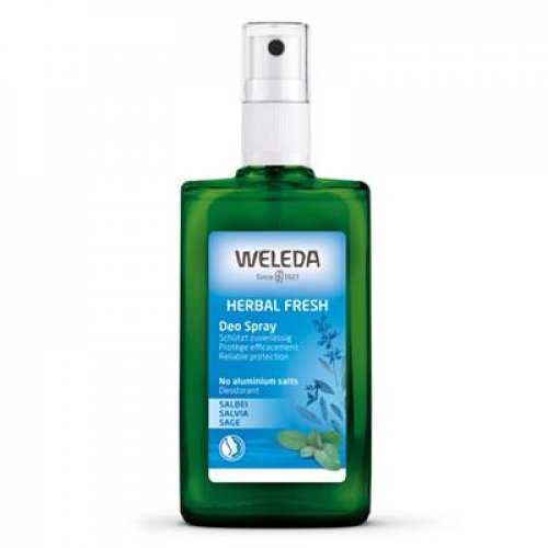 Weleda Sage Herbal Fresh Deo Spray Deodorant Looduslik deodorant salveiga