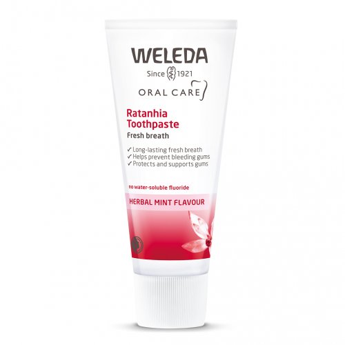 Weleda Ratanhia Toothpaste Dantų pasta su ratanijų ekstraktu