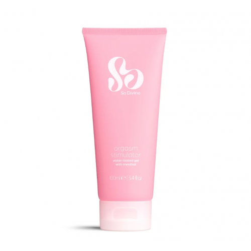 So Divine Orgasm Stimulator Water-Based Gel with Menthol Orgasmu stimulējošs gels