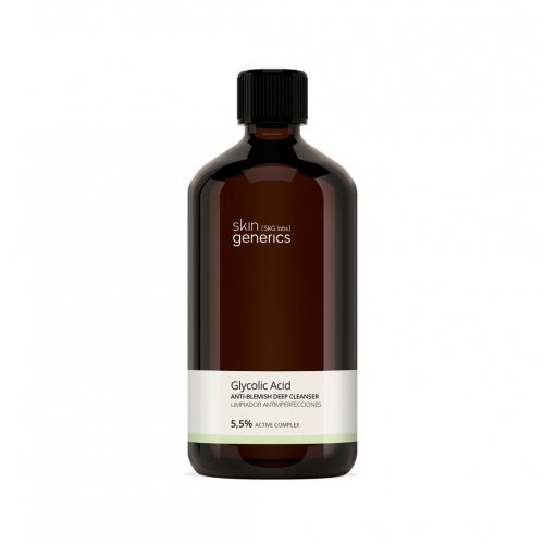 Photos - Facial / Body Cleansing Product Skin Generics Skin Generics Anti-Blemish Cleanser Glycolic Acid 5.5 Active Complex 250ml KS522215