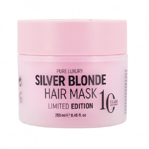 Rich Silver Blonde Hair Mask Geltonus atspalvius neutralizuojanti plaukų kaukė