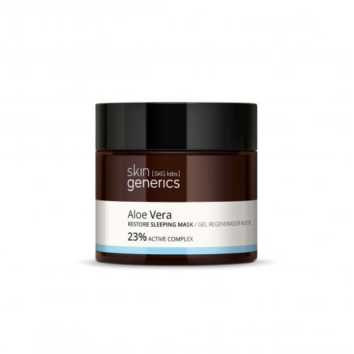 Skin Generics Aloe Vera Restore Sleeping Mask Atkurianti naktinė kaukė veido odai