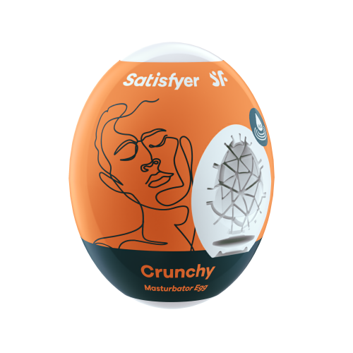 Satisfyer Satisfyer Masturbator Egg Crunchy 1 unit