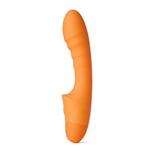 So Divine Pash Ribbed G-spot Vibrator Orange