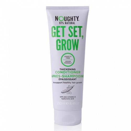 Noughty Get Set, Grow Thickening Conditioner Plaukų augimą skatinantis kondicionierius su hialurono rūgštimi ir žirnių kompleksu