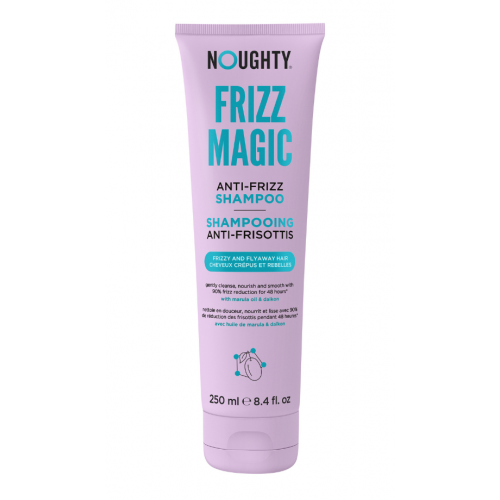 Noughty Frizz Magic Anti-Frizz Shampoo Glotninamasis šampūnas su marulos aliejumi ir japoninių ridikų ekstraktais