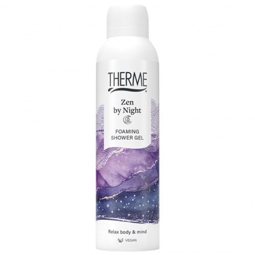 Therme Zen By Night Foaming Shower Gel Dušo putos