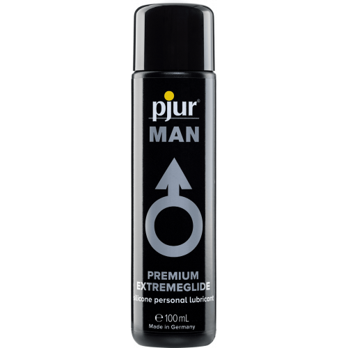 Pjur Man Premiuim Extremeglide Silicone Personal Lubricant Lubrikants vīriešiem uz silikona bāzes