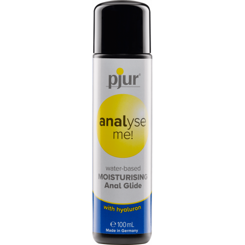 Pjur Analyse me! Moisturising Anal Glide Veepõhine anaalne libesti hüdroksüülhappe lisandiga