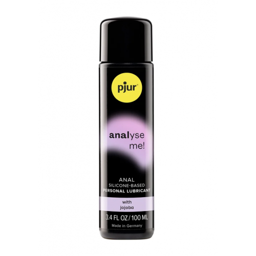Pjur Analyse me! Relaxing Anal Glide Silikono pagrindo analinis lubrikantas su simondsijų (jojoba) aliejumi