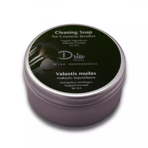 Driu Beauty Cleaning Soap For Cosmetic Brushes Valantis muilas makiažo šepetėliams