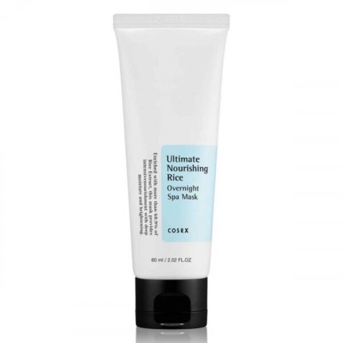 COSRX Ultimate Nourishing Rice Overnight Spa Mask Naktinė veido kaukė-kremas