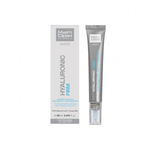 MartiDerm Shots Hyaluronic Firm Veido odos koncentratas su hialuronu  20ml