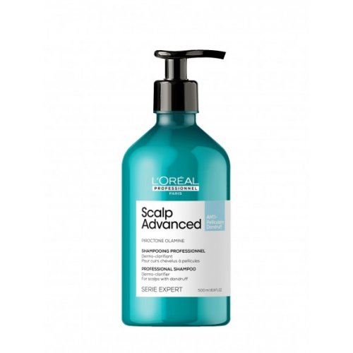 L'Oréal Professionnel Scalp Advanced Anti-Dandruff Dermo-Clarifier Shampoo Attrošs pretblaugznu šampūns