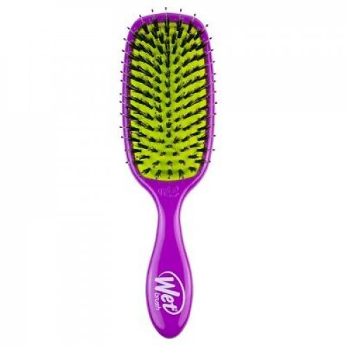 WetBrush Shine Enhancer Brush Plaukų šepetys su šerno šereliais