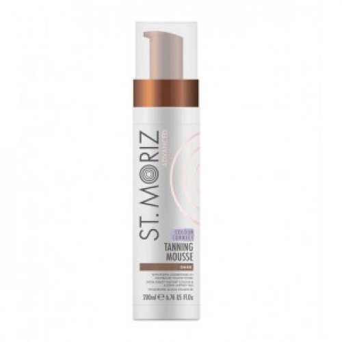 St. Moriz Advanced Colour Correct Dark Tanning Mousse Koriģējošās pašiedeguma putas
