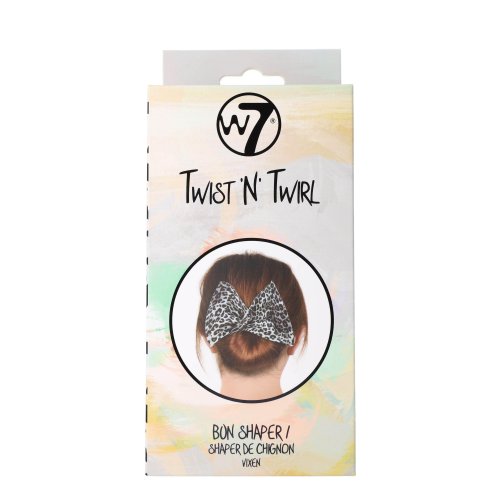 W7 Cosmetics Twist 'N' Twirl Bun Shaper Plaukų priemonė kuodui surišti