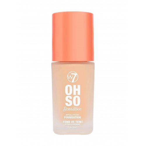 W7 Cosmetics W7 Cosmetics Oh So Sensitive Foundation 30ml Natural Beige