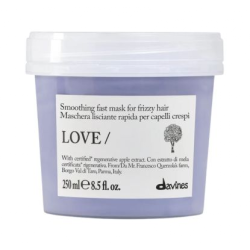 Davines Love Smoothing Instant Mask Plaukus glotninanti kaukė