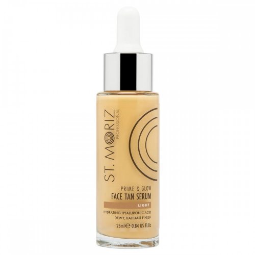 Prime & Glow Face Tan Serum Savaiminio įdegio veido serumas
